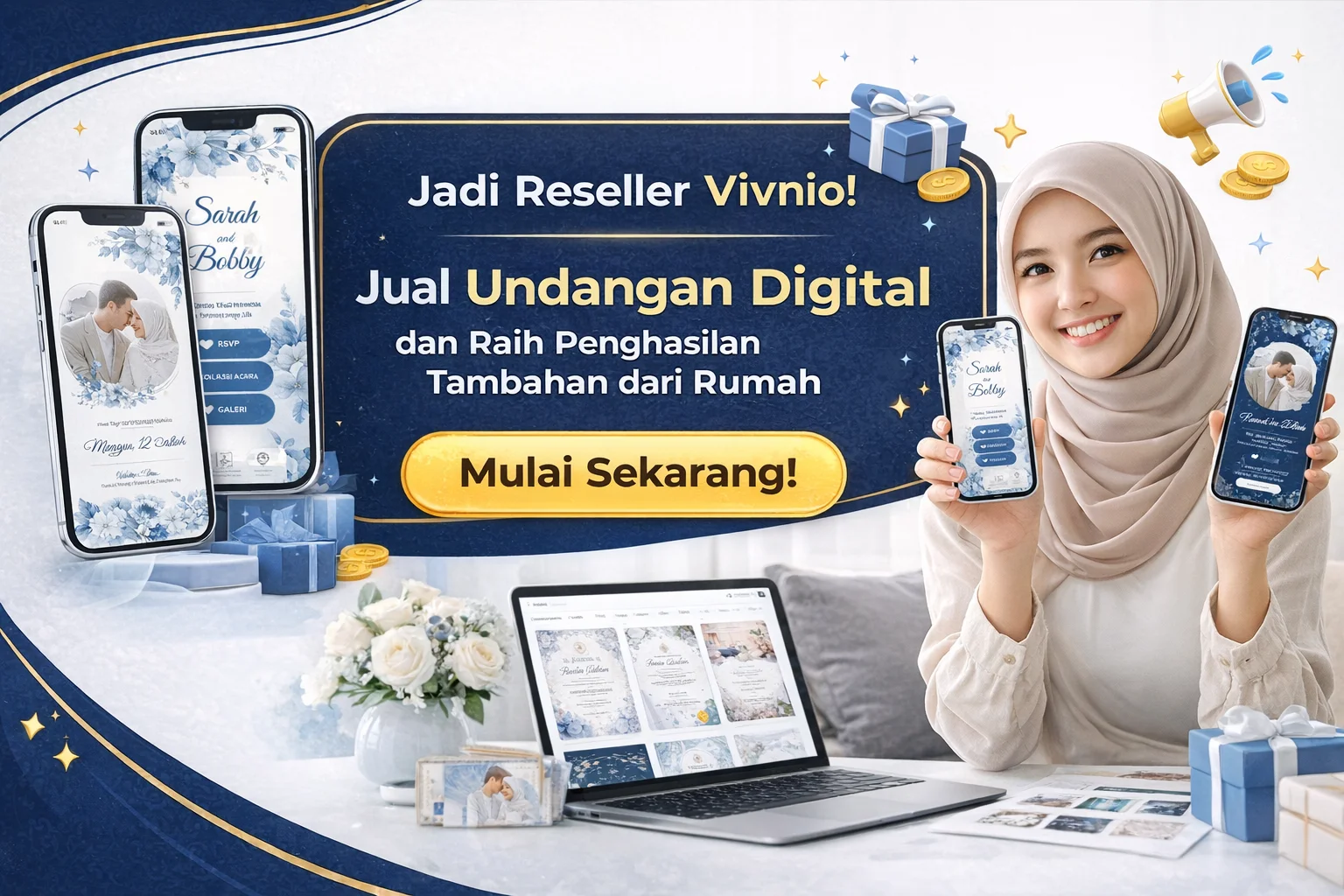 Undangan Digital Reseller Undangan Digital Vivnio